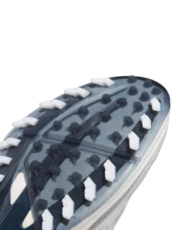 adidas Adizero ZG BOA Spikeless Golf Shoes - Ftwr White/Collegiate Navy/Grey