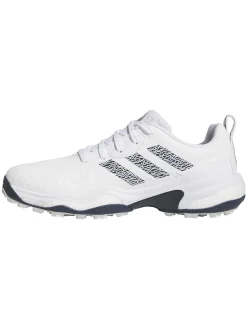 adidas Codechaos 25 Spikeless Golf Shoes - Ftwr White/Collegiate Navy/Ftwr White