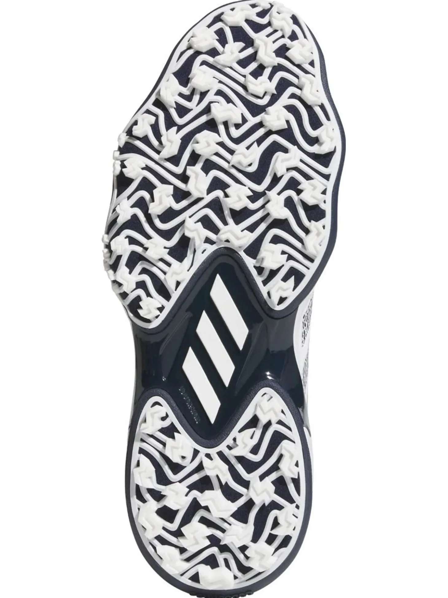 adidas Codechaos 25 Spikeless Golf Shoes - Ftwr White/Collegiate Navy/Ftwr White