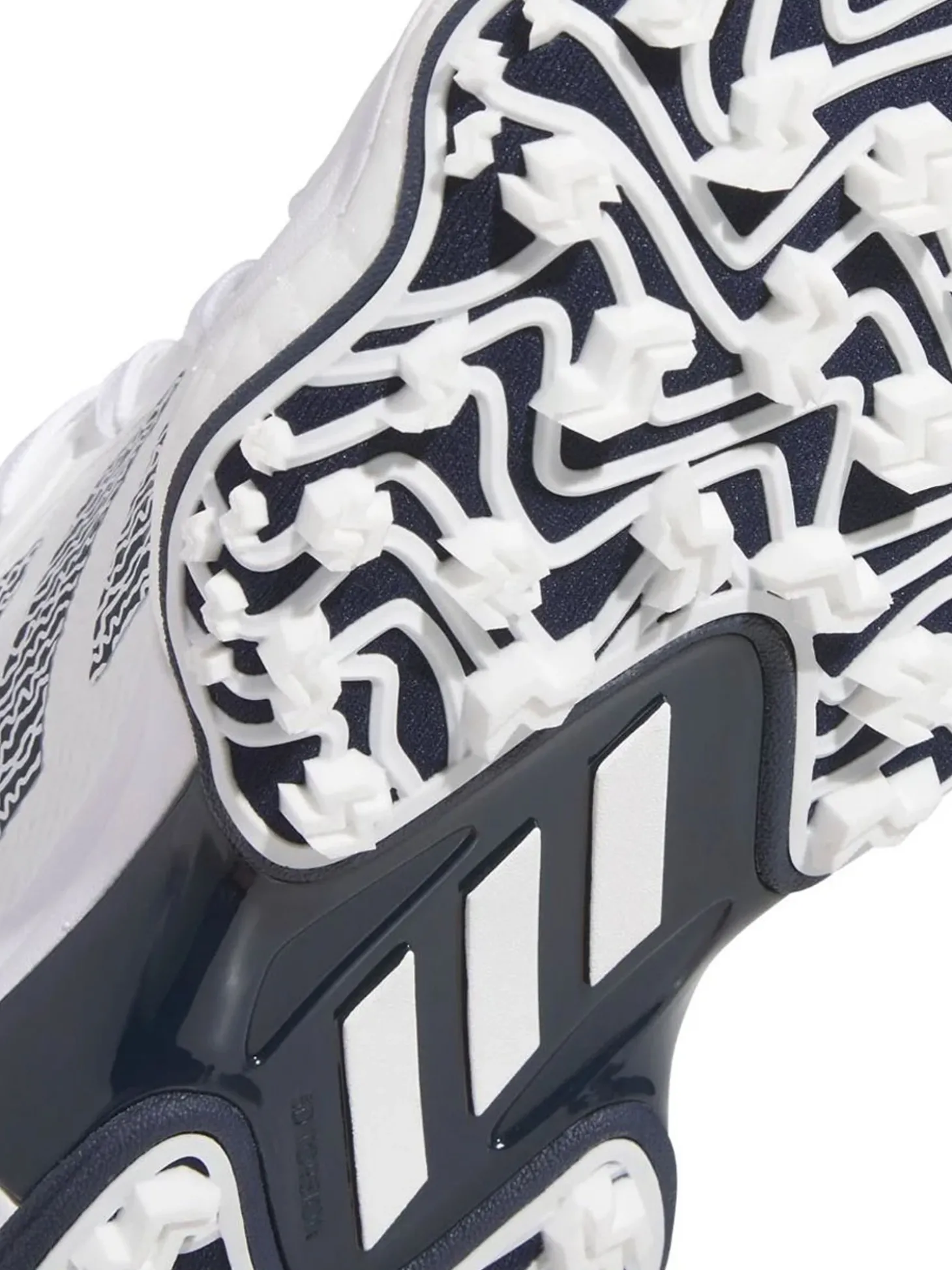 adidas Codechaos 25 Spikeless Golf Shoes - Ftwr White/Collegiate Navy/Ftwr White