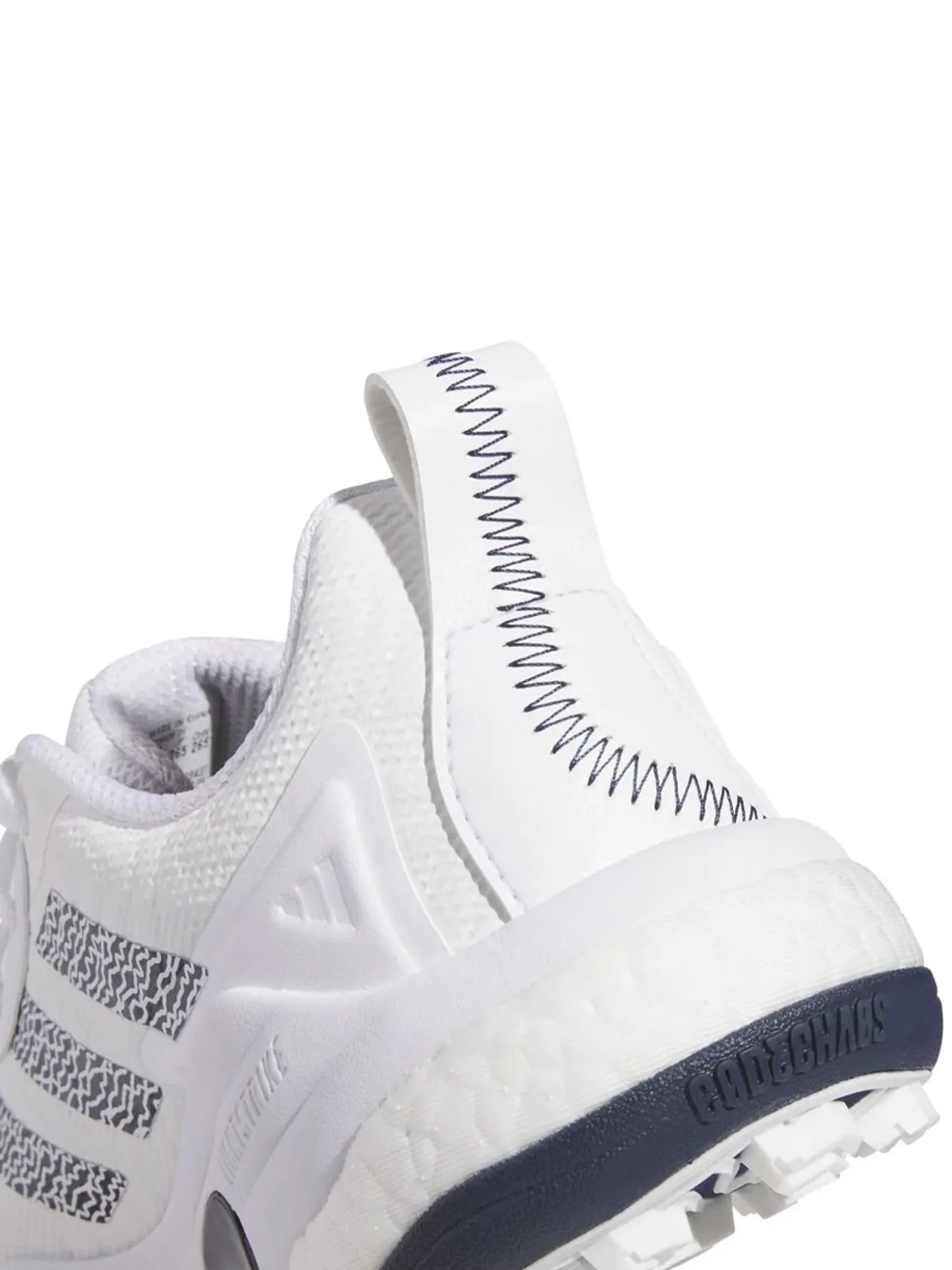 adidas Codechaos 25 Spikeless Golf Shoes - Ftwr White/Collegiate Navy/Ftwr White