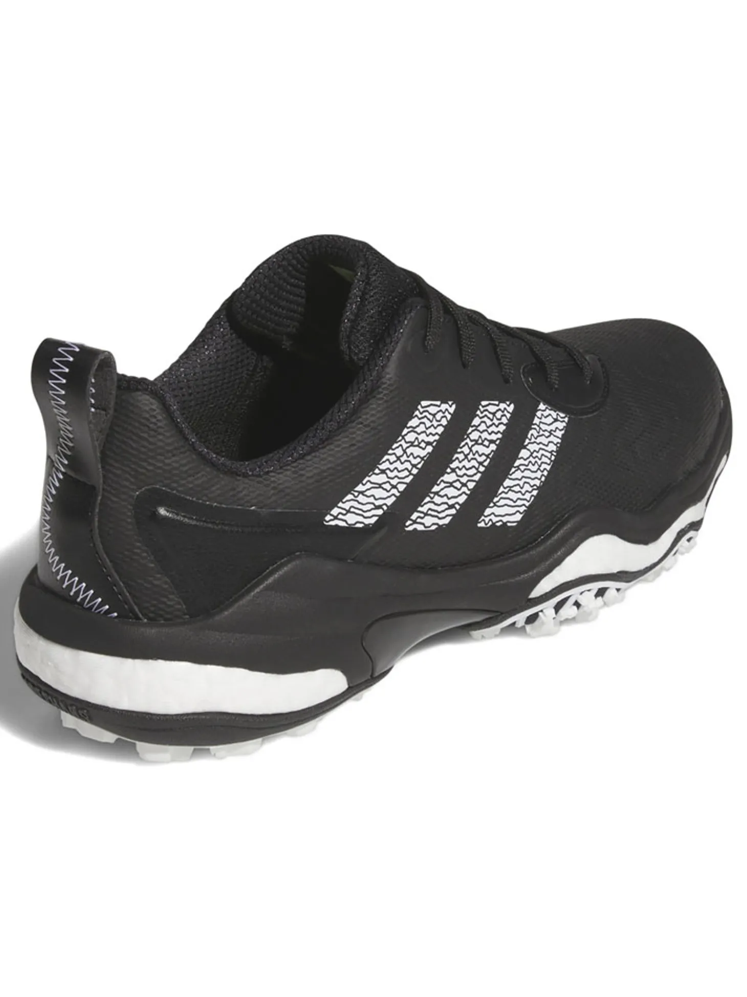 adidas Codechaos 25 Spikeless Golf Shoes - Core Black/Ftwr White/Lucid Lemon