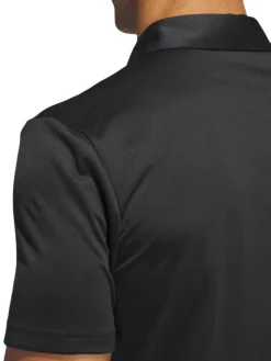 adidas Core Chest Stripe Polo Shirt - Black
