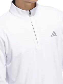 adidas Golf Ultimate365 Classic Quarter-Zip - White
