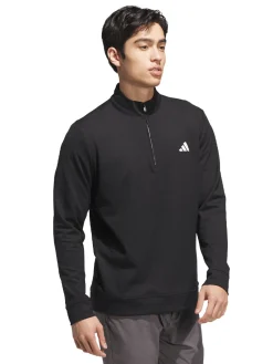 adidas Golf Ultimate365 Classic Quarter-Zip - Black