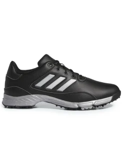 adidas Golflite Max 24 Golf Shoes (Wide Fit) - Core Black/Silver Met/Dark Silver