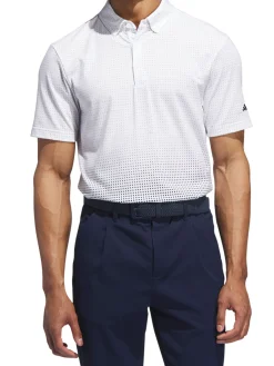 adidas Go-to Rise Print Polo Shirt - White