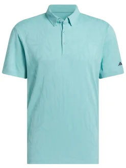 adidas Go-to Textured Polo Shirt - Mint Tone
