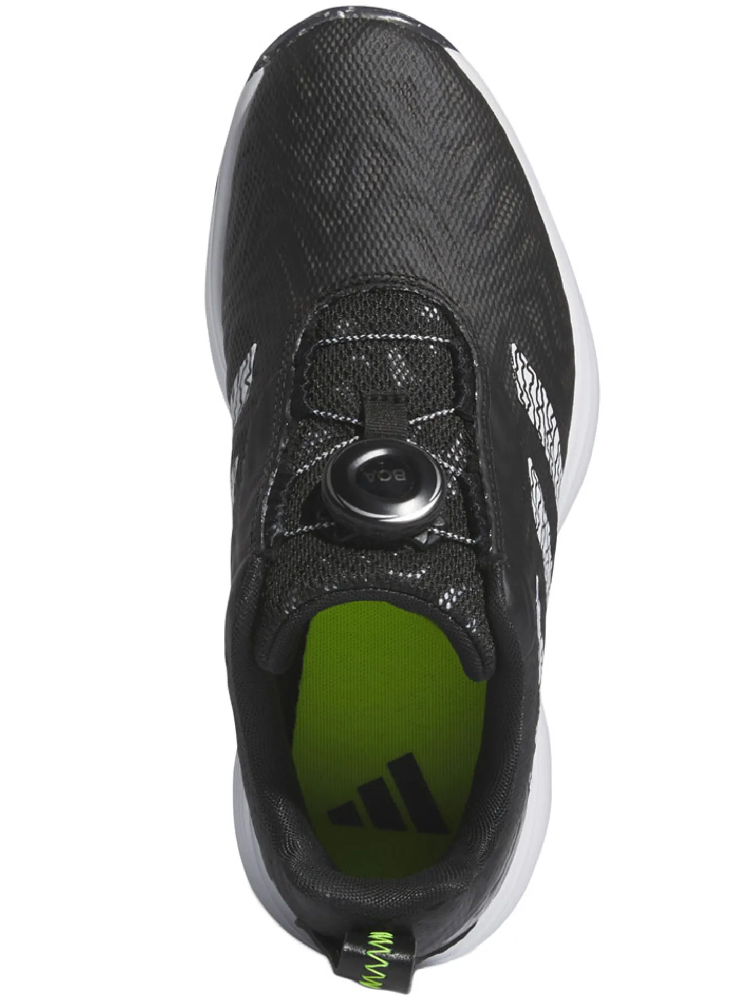 adidas Juniors Codechaos BOA 25 Spikeless Golf Shoes - Core Black/Ftwr White