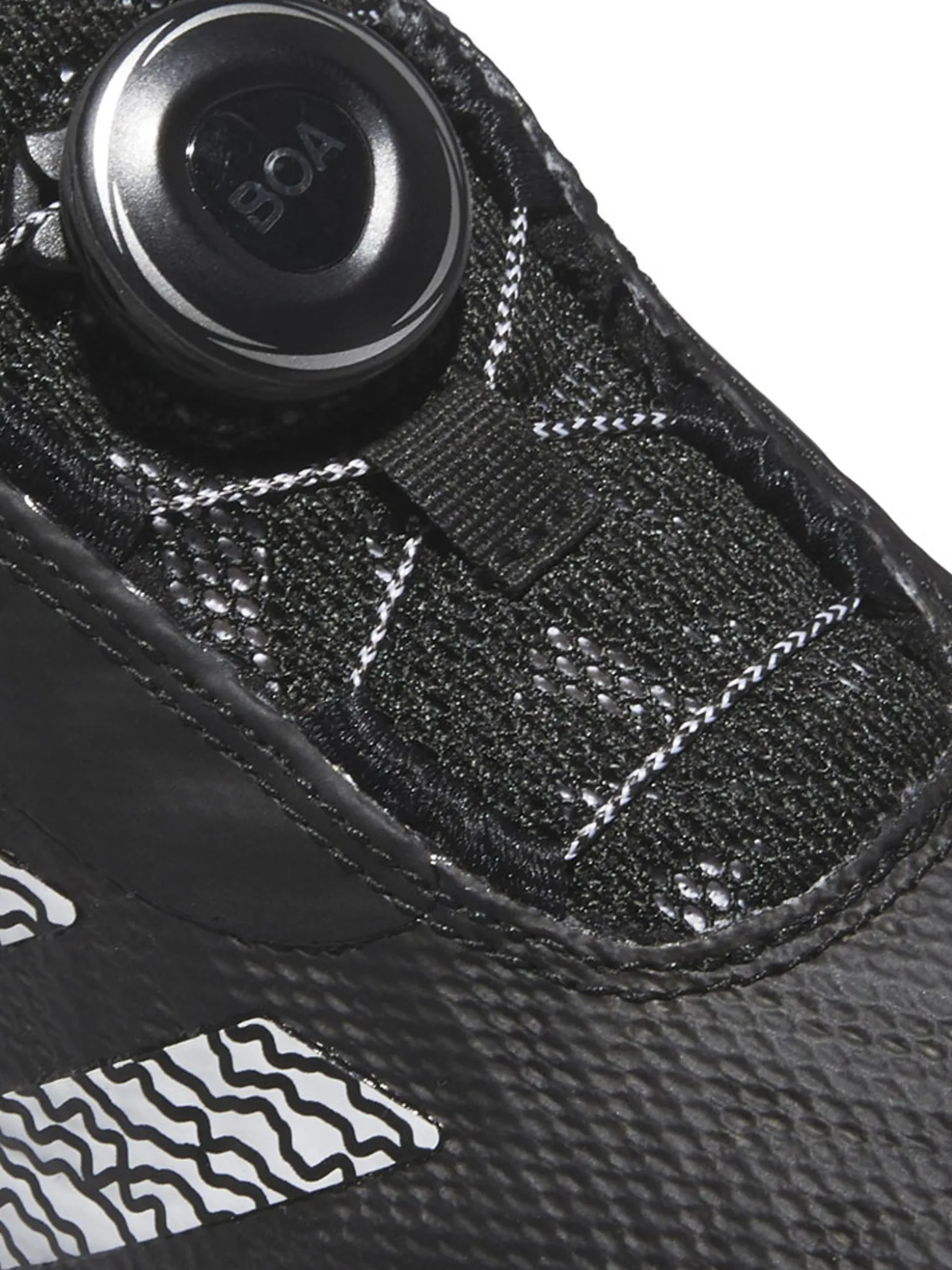 adidas Juniors Codechaos BOA 25 Spikeless Golf Shoes - Core Black/Ftwr White