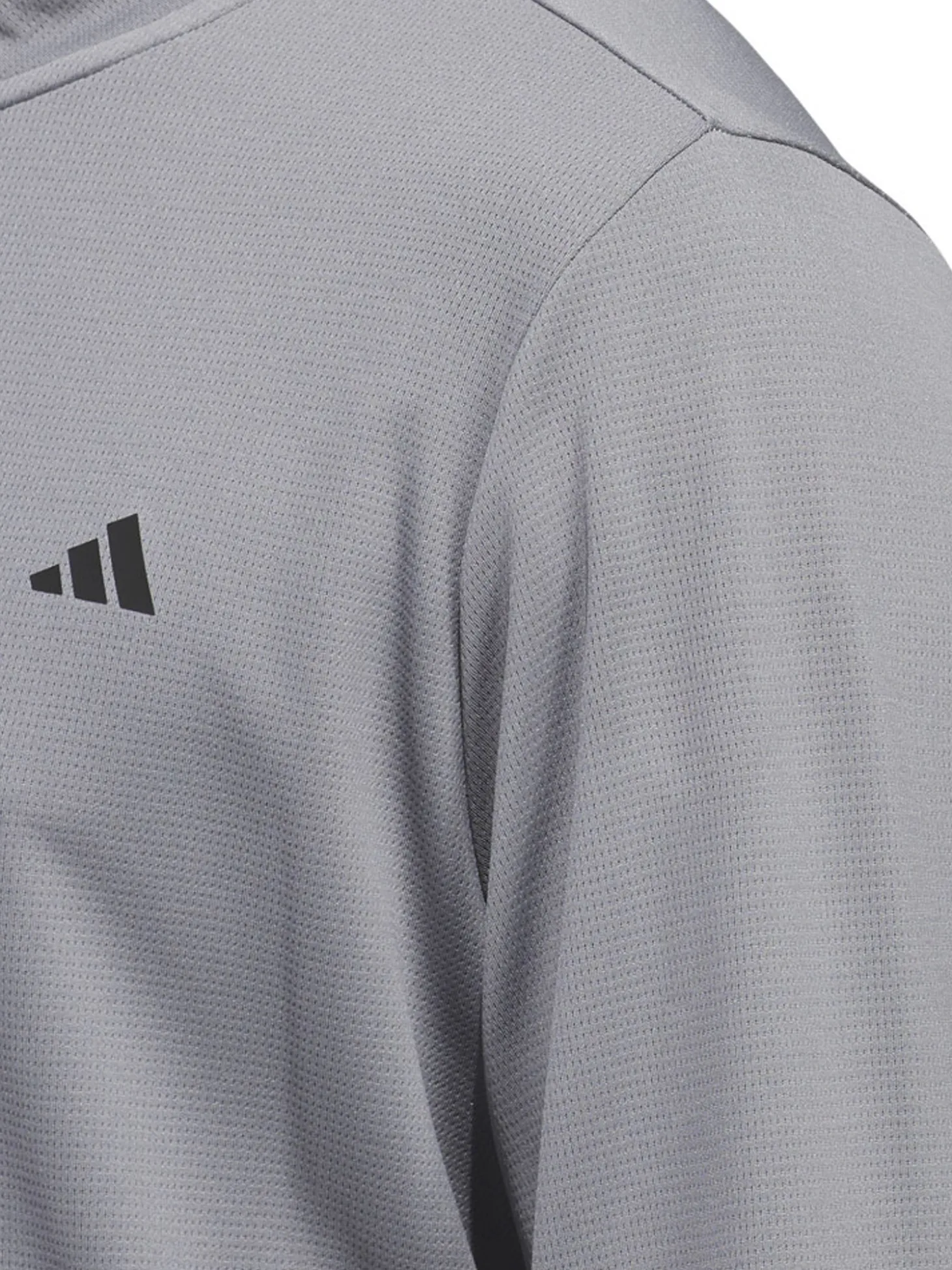 adidas Lightweight Half-Zip Pullover - Grey Three
