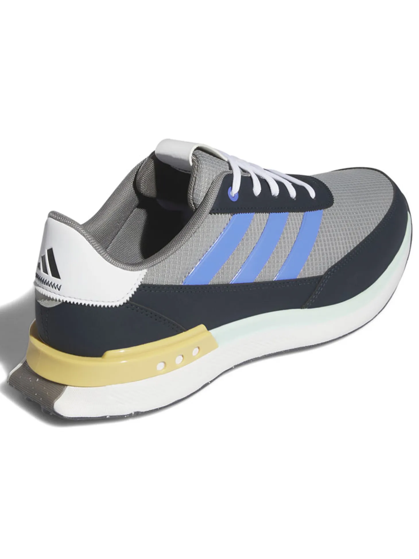 adidas S2G Spikeless 24 Golf Shoes (Wide Fit) - Grey/Cobalt Blue/Aurora Ink