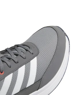 adidas S2G Spikeless 24 Golf Shoes (Wide Fit) - Grey Three/Ftwr White/Scarlet