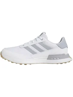 adidas S2G Wide Spikeless Golf Shoes - Ftwr White/Halo Silver/Gum4