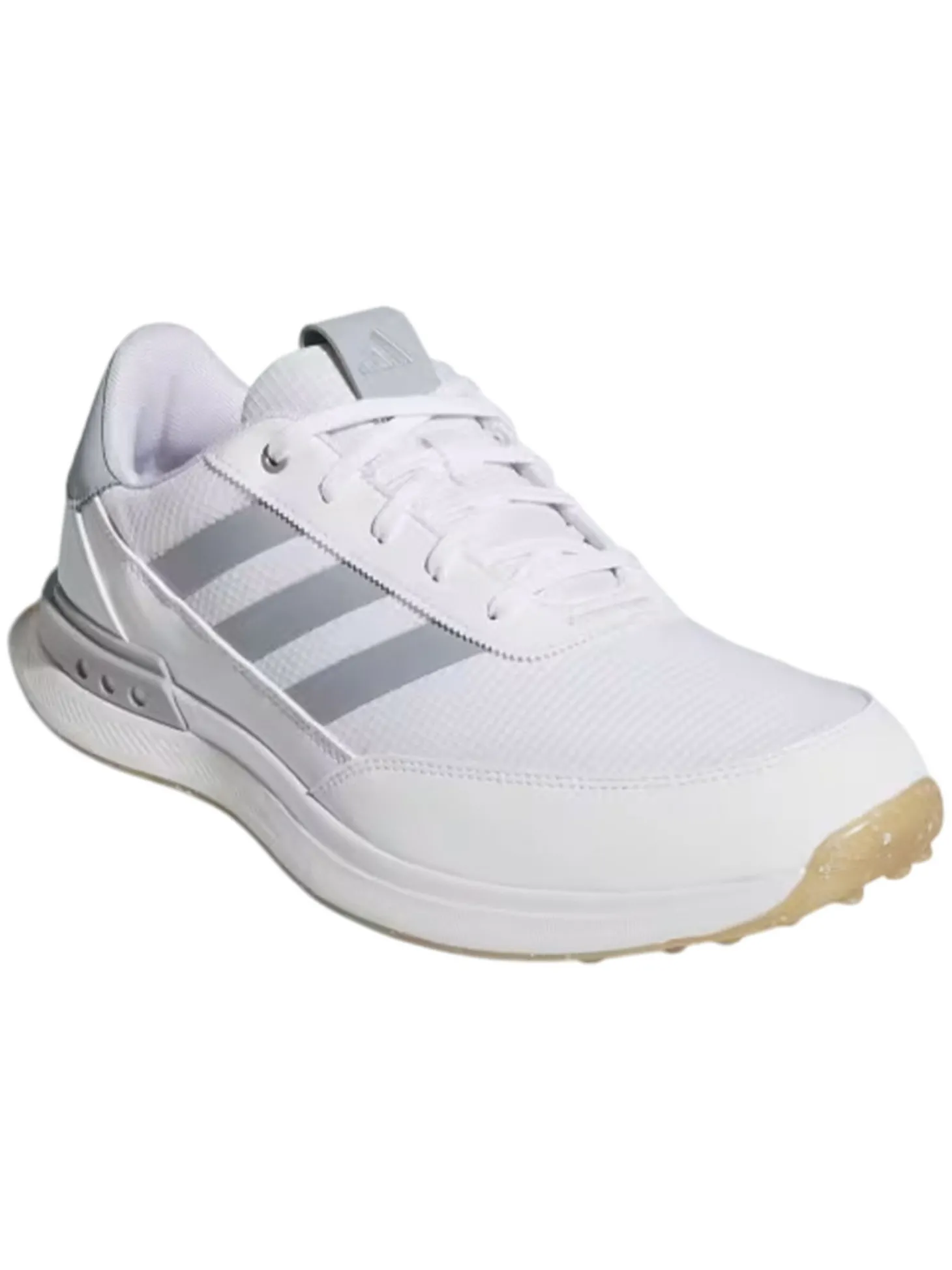 adidas S2G Wide Spikeless Golf Shoes - Ftwr White/Halo Silver/Gum4