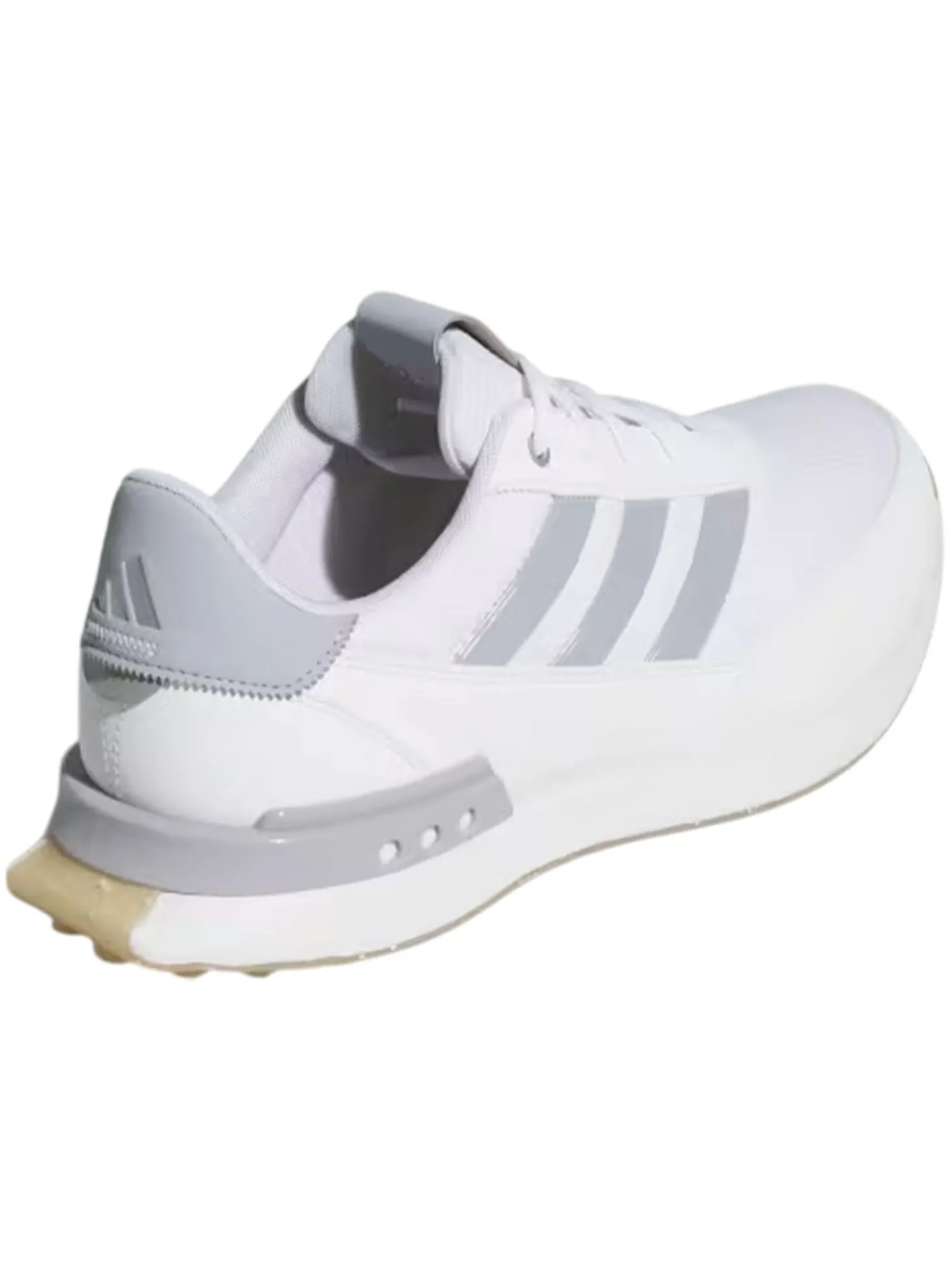 adidas S2G Wide Spikeless Golf Shoes - Ftwr White/Halo Silver/Gum4