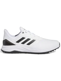 adidas Solarmotion 24 Spikeless Golf Shoes (Wide Fit) - White/Black/Green