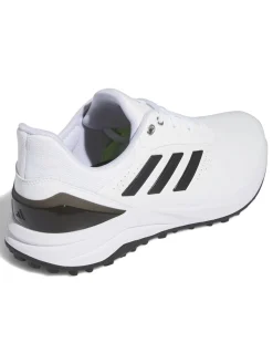adidas Solarmotion 24 Spikeless Golf Shoes (Wide Fit) - White/Black/Green