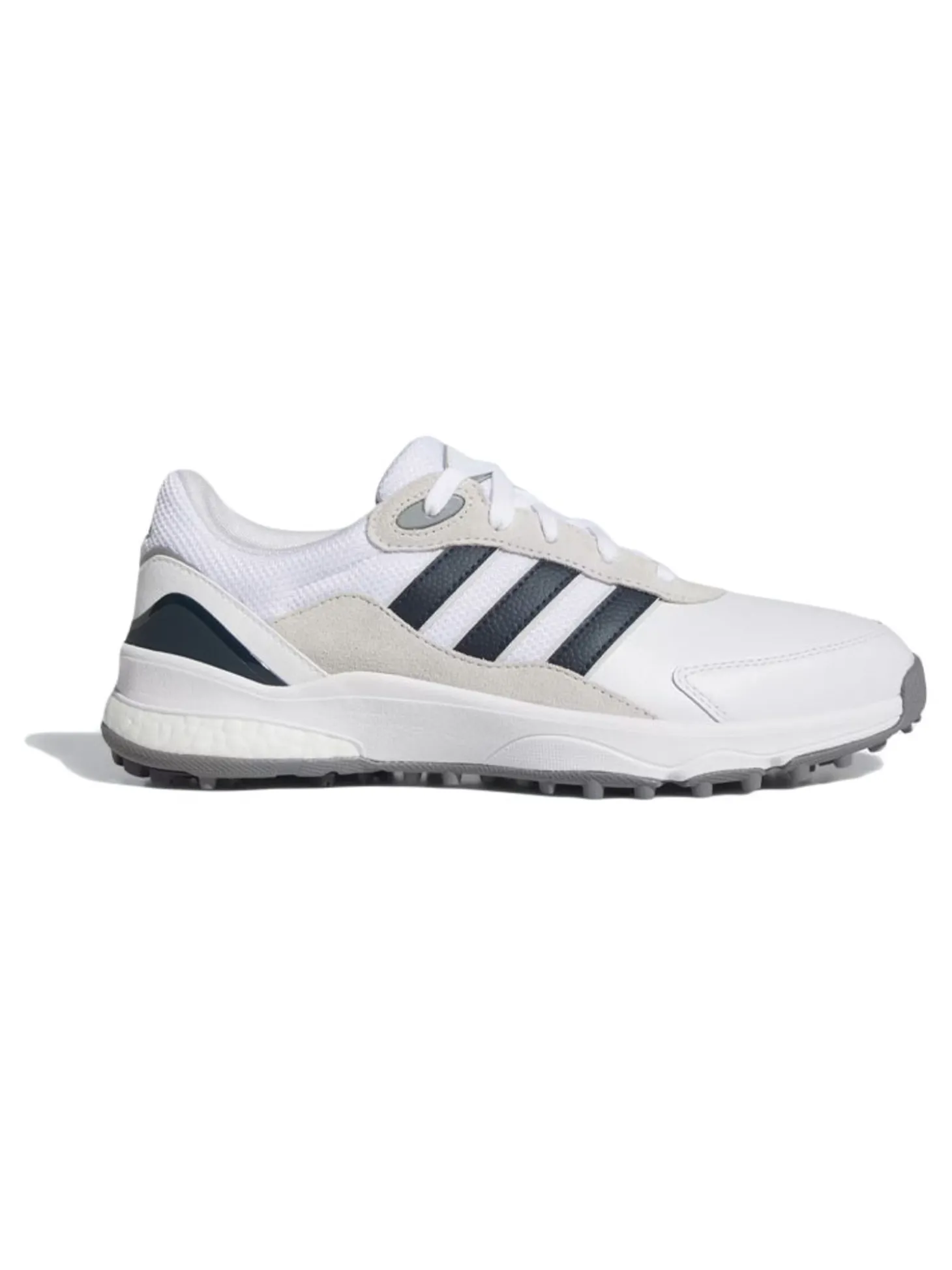 adidas SW5540 Spikeless Golf Shoes - Cloud White/Collegiate Navy/Grey One