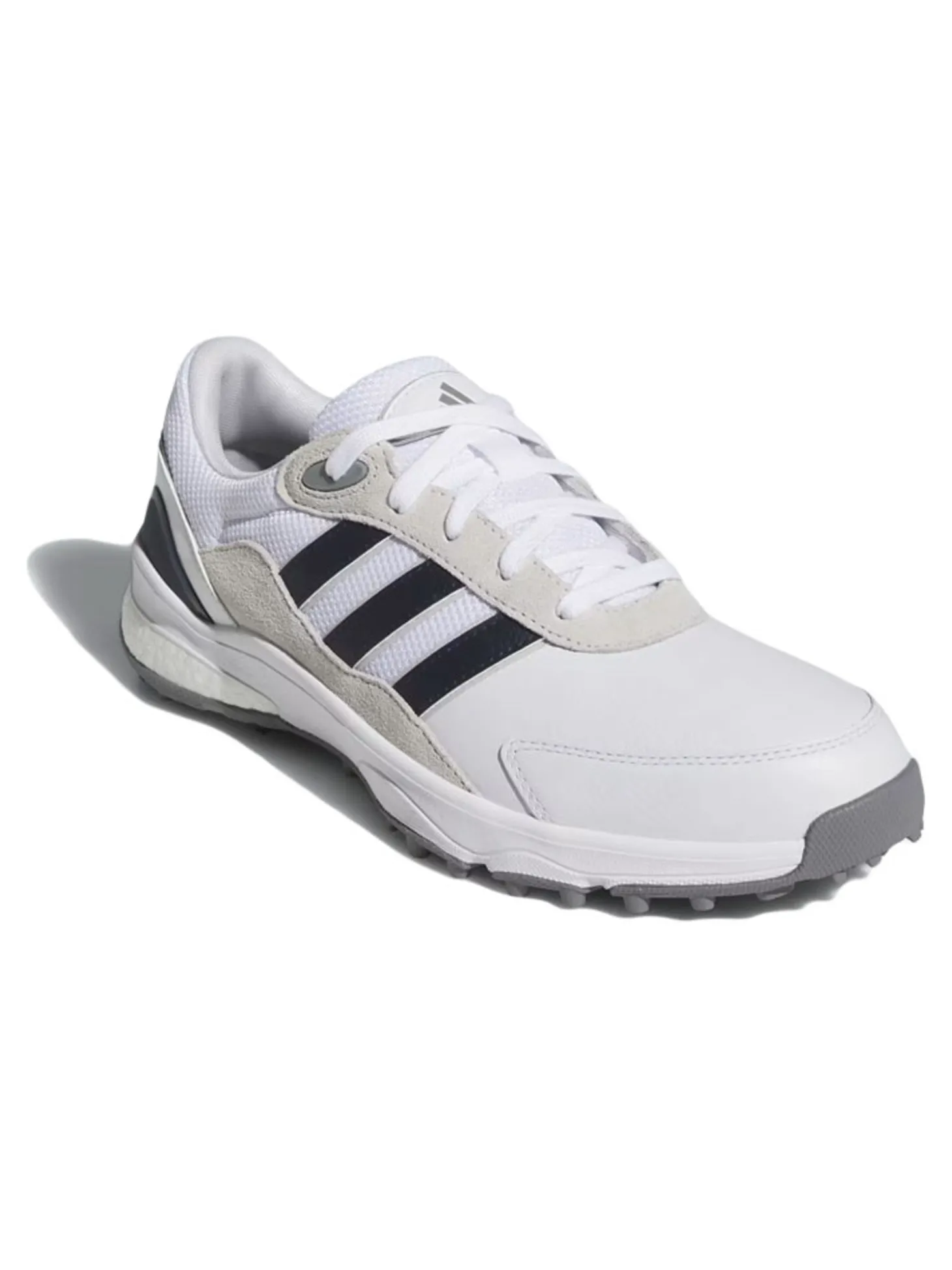 adidas SW5540 Spikeless Golf Shoes - Cloud White/Collegiate Navy/Grey One