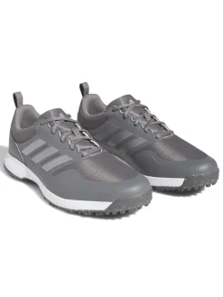adidas Tech Response SL 3.0 Wide Golf Shoes - Grey Four/Silver Met/Solar Gold