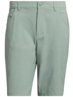 adidas Ultimate365 5-Pocket 9-Inch Golf Short - Silver Green