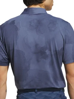 adidas Ultimate365 Printed Cool Feeling Tour Polo Shirt - Collegiate Navy