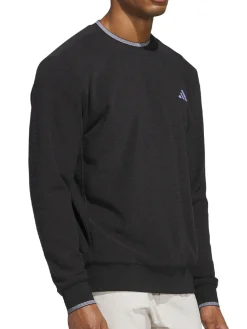 adidas Ultimate365 Tour Crewneck Sweatshirt - Black