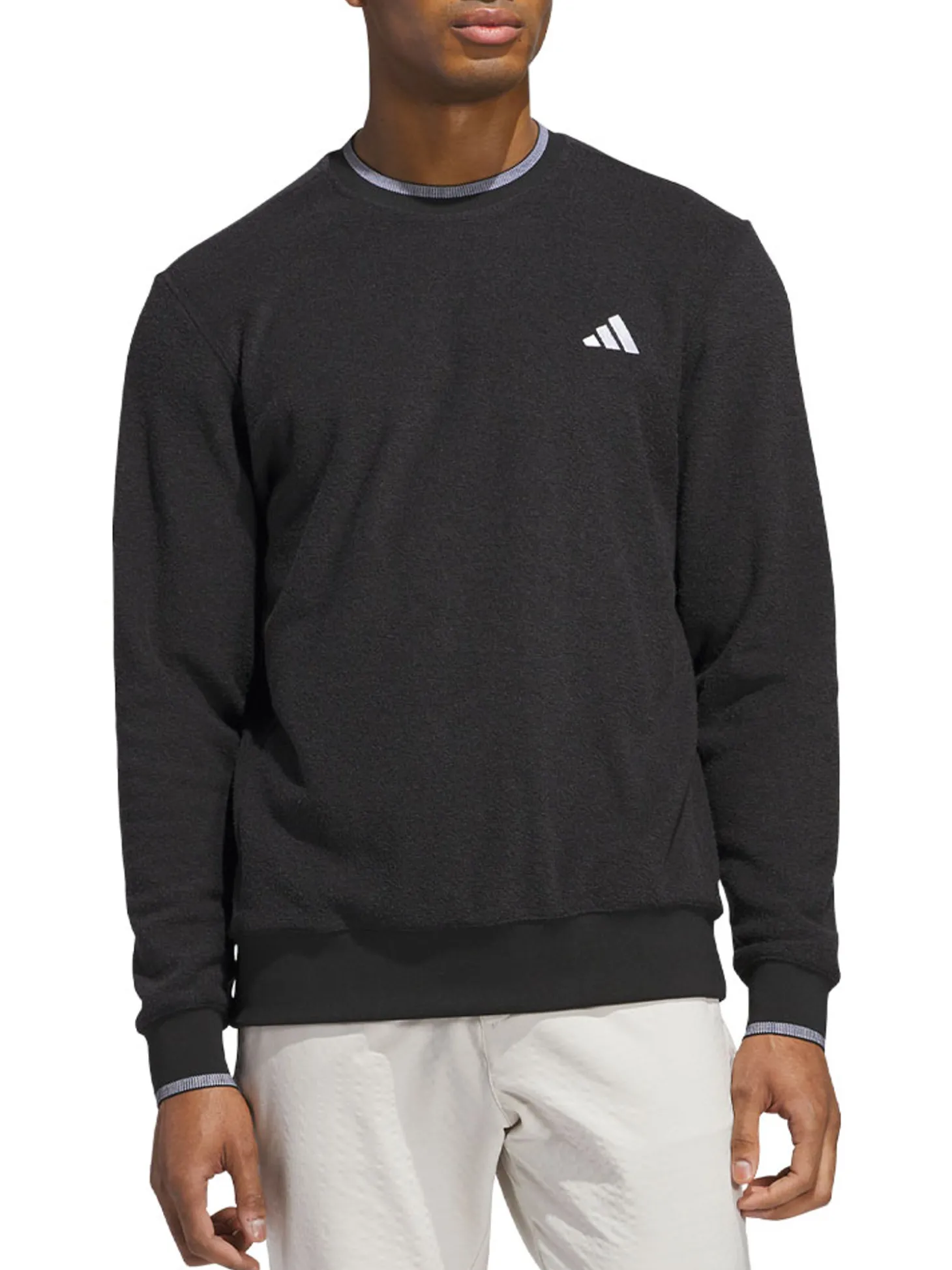 adidas Ultimate365 Tour Crewneck Sweatshirt - Black