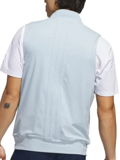 adidas Ultimate365 Tour Full-Zip Vest - Wonder Blue