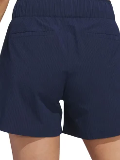 adidas Womens Go-To Pleated 5-Inch Short - Collegiate Navy