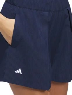 adidas Womens Go-To Pleated 5-Inch Short - Collegiate Navy