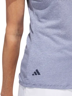 adidas Womens Ottoman Short Sleeve Polo Shirt - Collegiate Navy