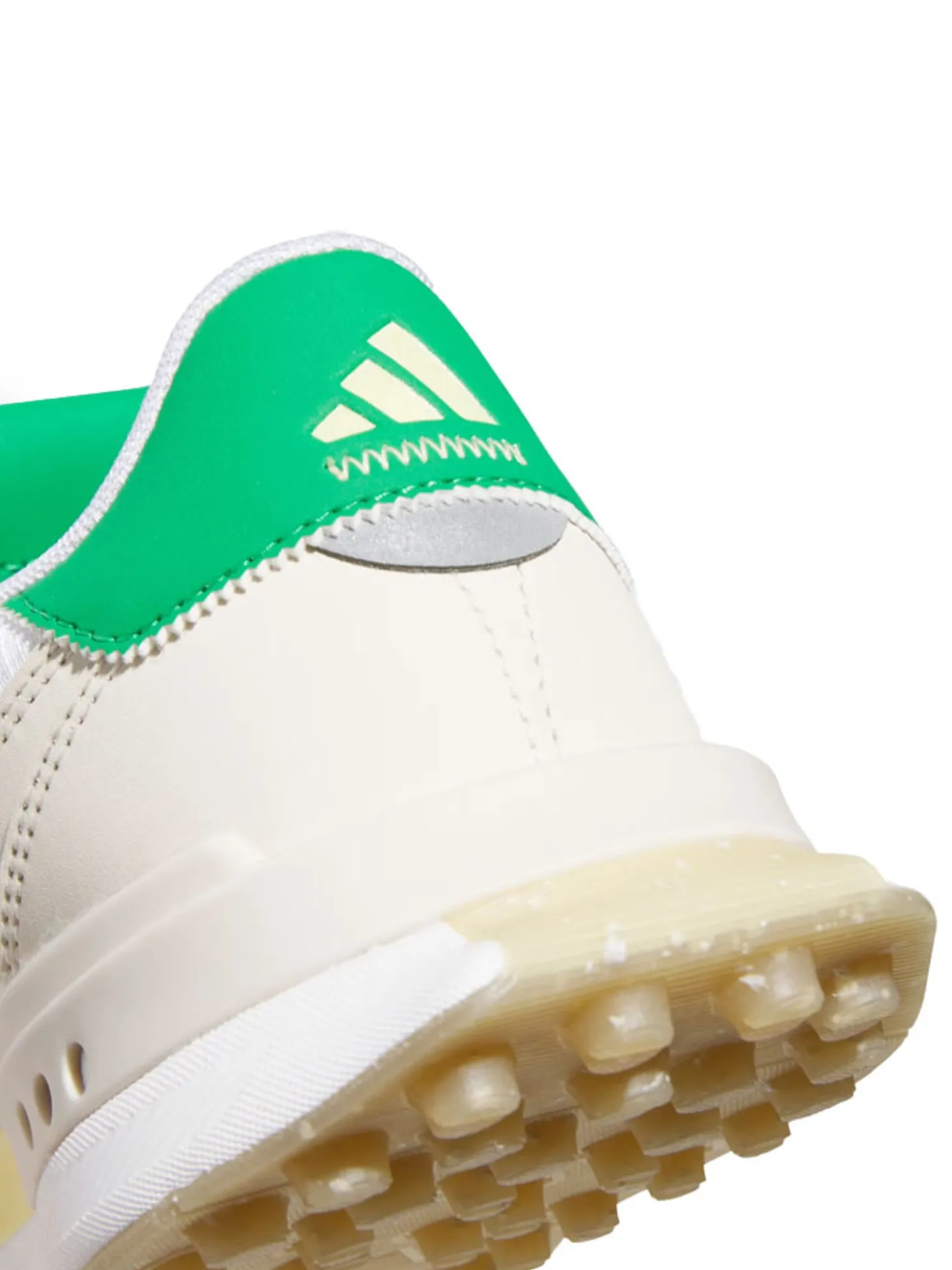 adidas Womens S2G Spikeless 24 Golf Shoes - Ftwr White/Powder Yellow/Green