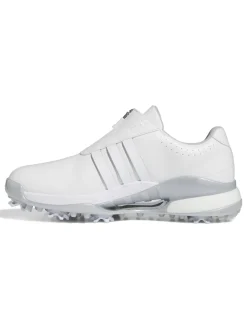 adidas Women's Tour360 24 BOA Boost Golf Shoes - Ftwr White/Silver Met.
