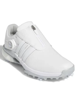 adidas Women's Tour360 24 BOA Boost Golf Shoes - Ftwr White/Silver Met.