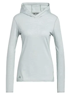 adidas Womens Ultimate365 Emboss Hoodie - Wonder Silver