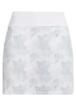 adidas Womens Ultimate365 Printed 16-Inch Skort - Wonder Silver