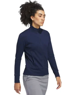 adidas Womens Ultimate365 Texture Jacket - Collegiate Navy
