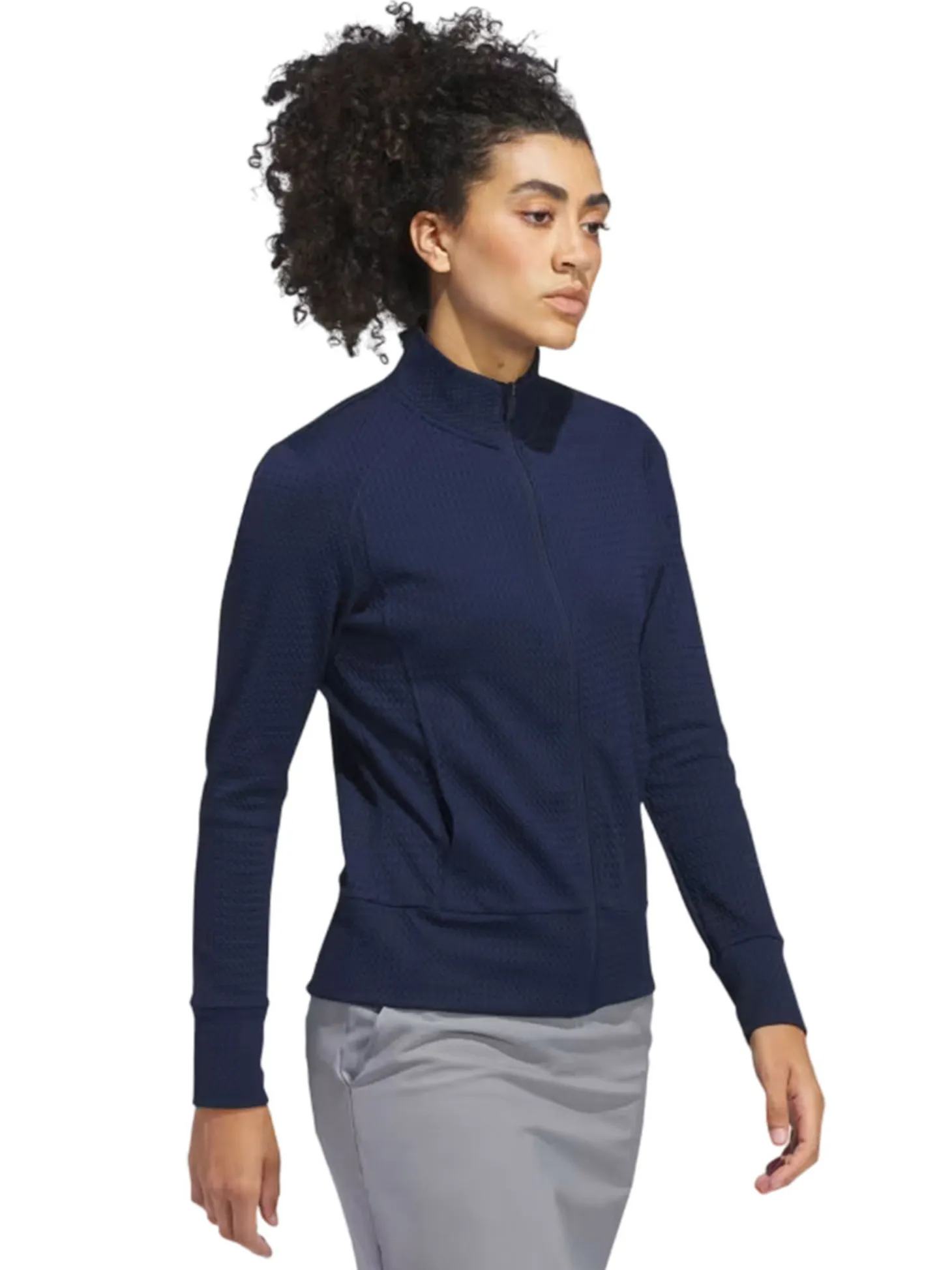 adidas Womens Ultimate365 Texture Jacket - Collegiate Navy