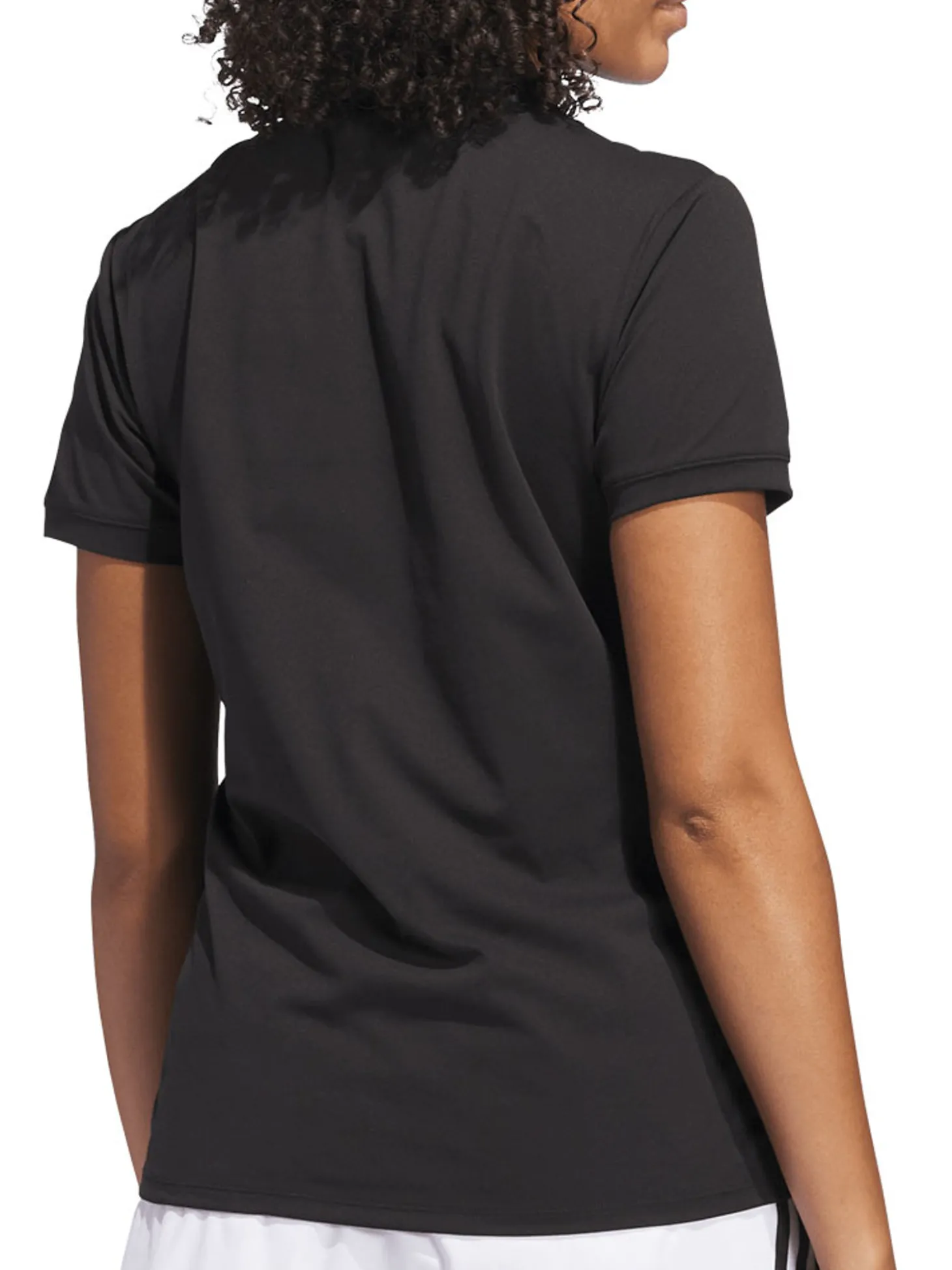 adidas Womens Ultimate365 Tour Twistknit Polo Shirt - Black