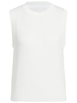 adidas Womens Ultimate365 Tour Knit Vest - White