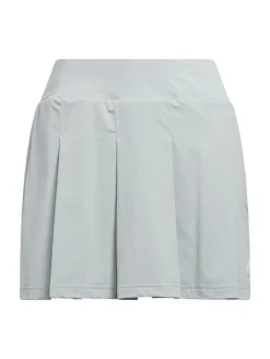 adidas Womens Ultimate365 Tour Pleated Skort - Wonder Silver