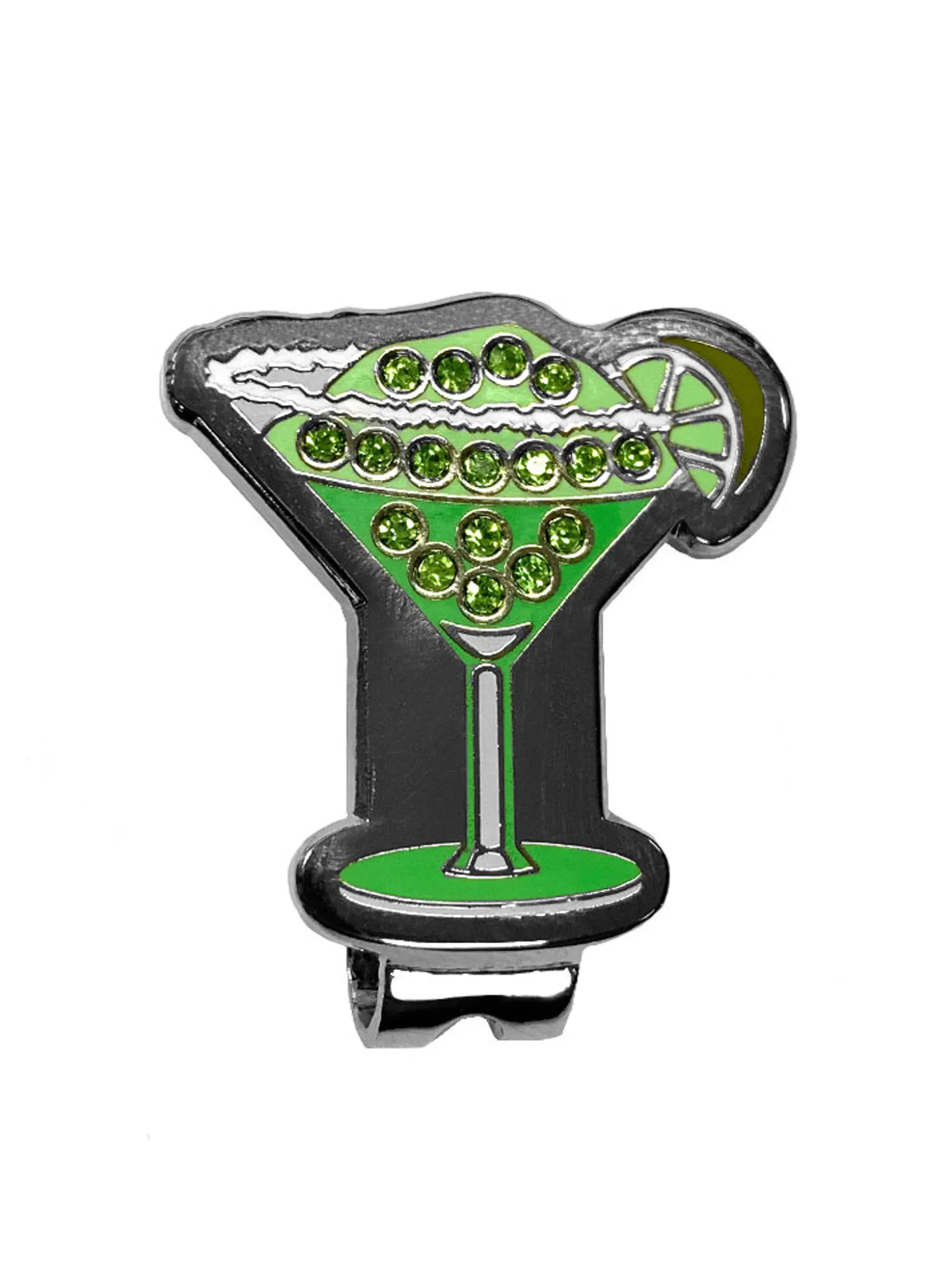 Ahead Crystal Hat Clip - Frozen Margarita