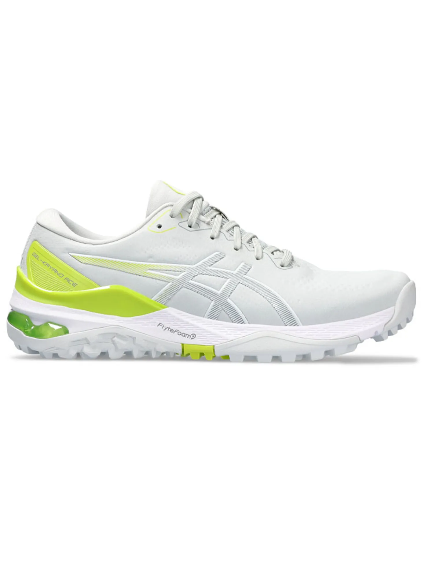 Asics Gel Kayano Ace 2 Golf Shoes - Grey/Lime