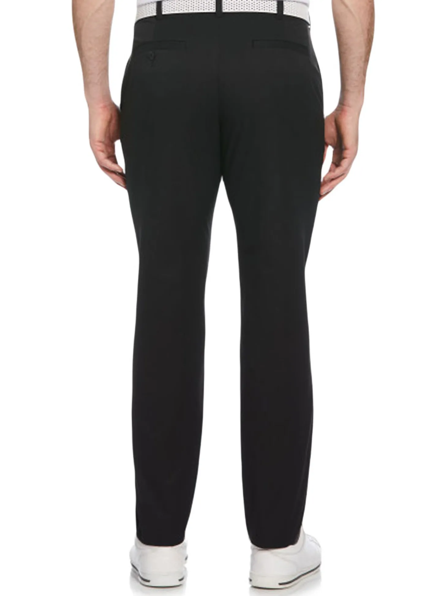 Ben Hogan Active Waistband Flat Front Golf Pant - Caviar