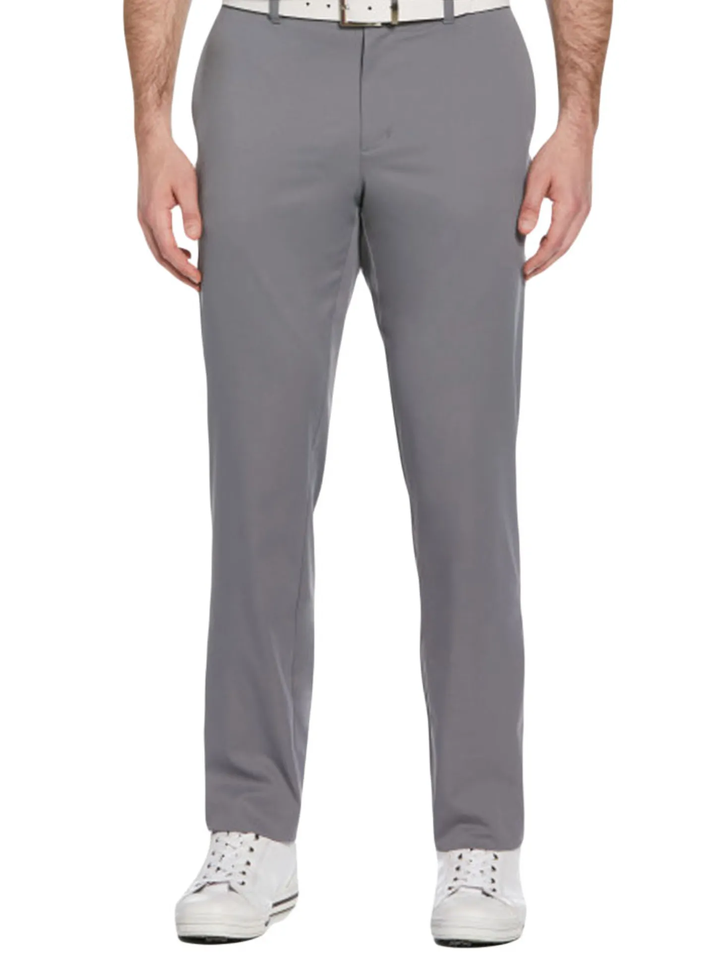 Ben Hogan Active Waistband Flat Front Golf Pant - Quiet Shade