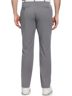 Ben Hogan Active Waistband Flat Front Golf Pant - Quiet Shade
