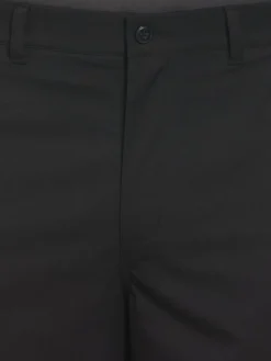 Ben Hogan Active Waistband Flat Front 9-Inch Golf Short - Caviar