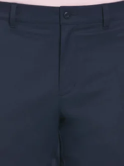 Ben Hogan Active Waistband Flat Front Golf Pant - Black Iris